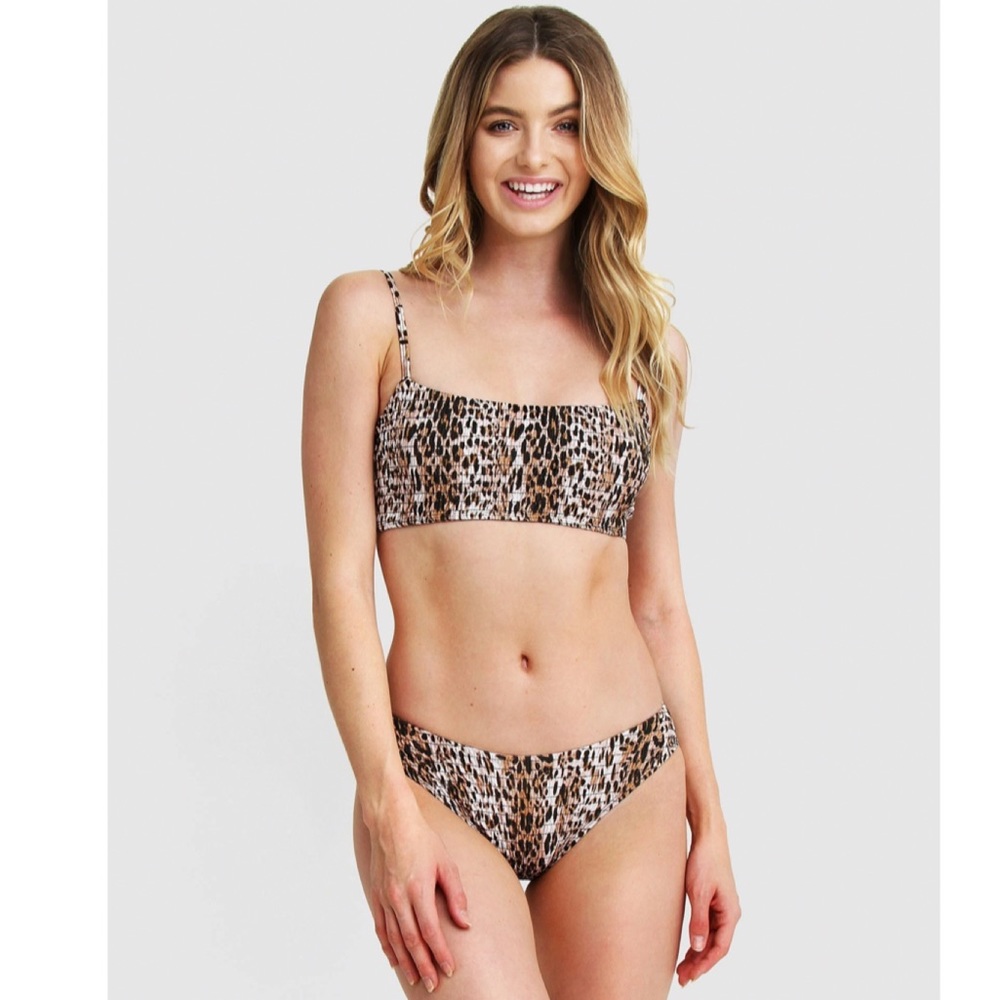 Mosmann Havana Ribbed Leopard Print Bikini